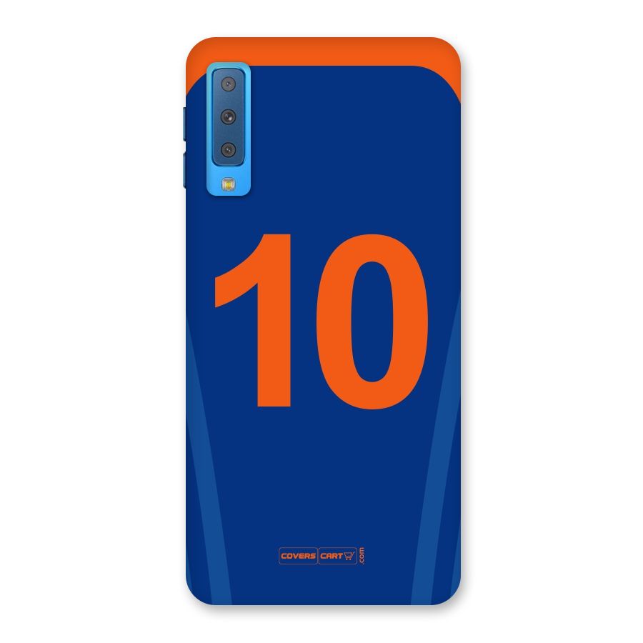 Blue Jersey Back Case for Galaxy A7 (2018)