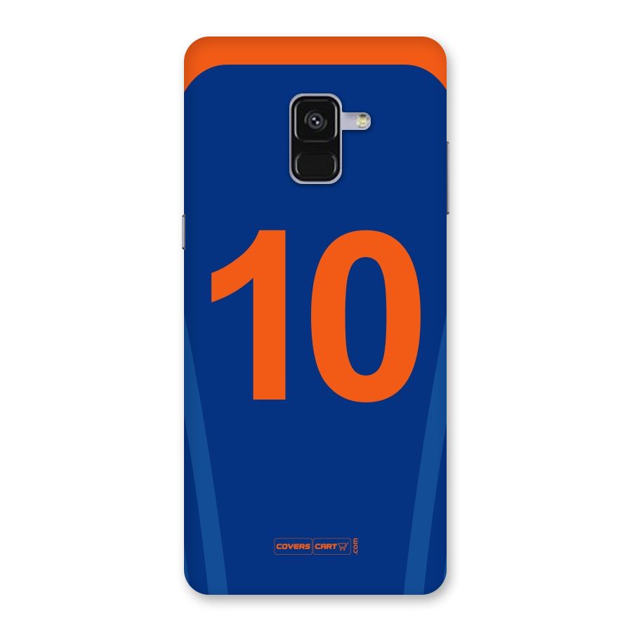 Blue Jersey Back Case for Galaxy A8 Plus