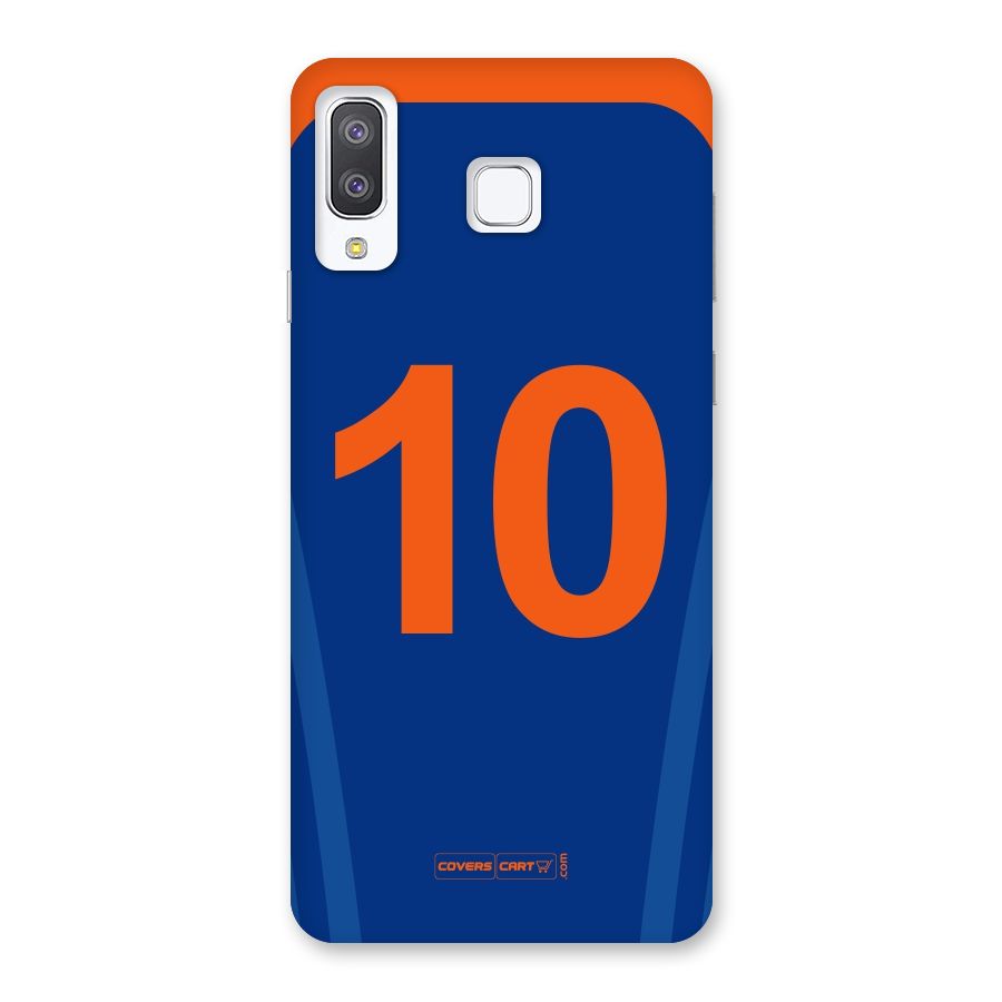 Blue Jersey Back Case for Galaxy A8 Star
