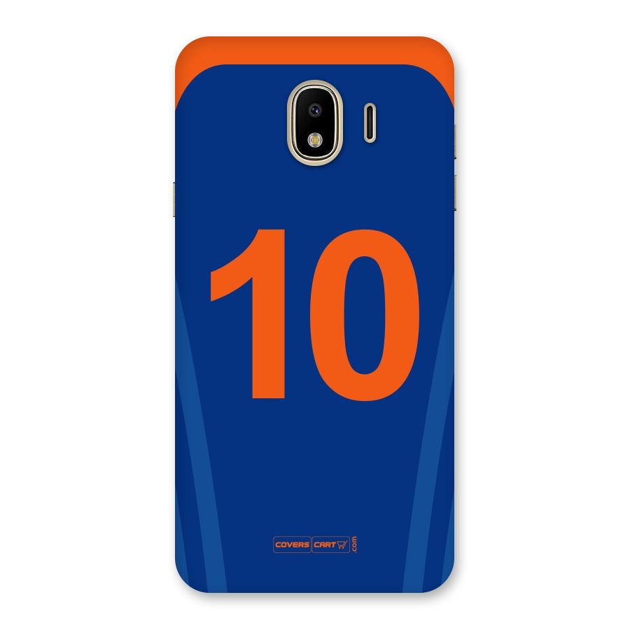 Blue Jersey Back Case for Galaxy J4