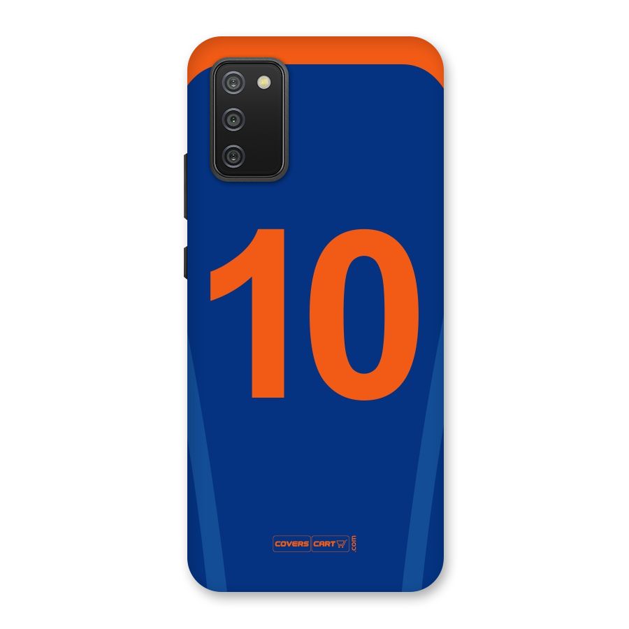 Blue Jersey Back Case for Galaxy M02s