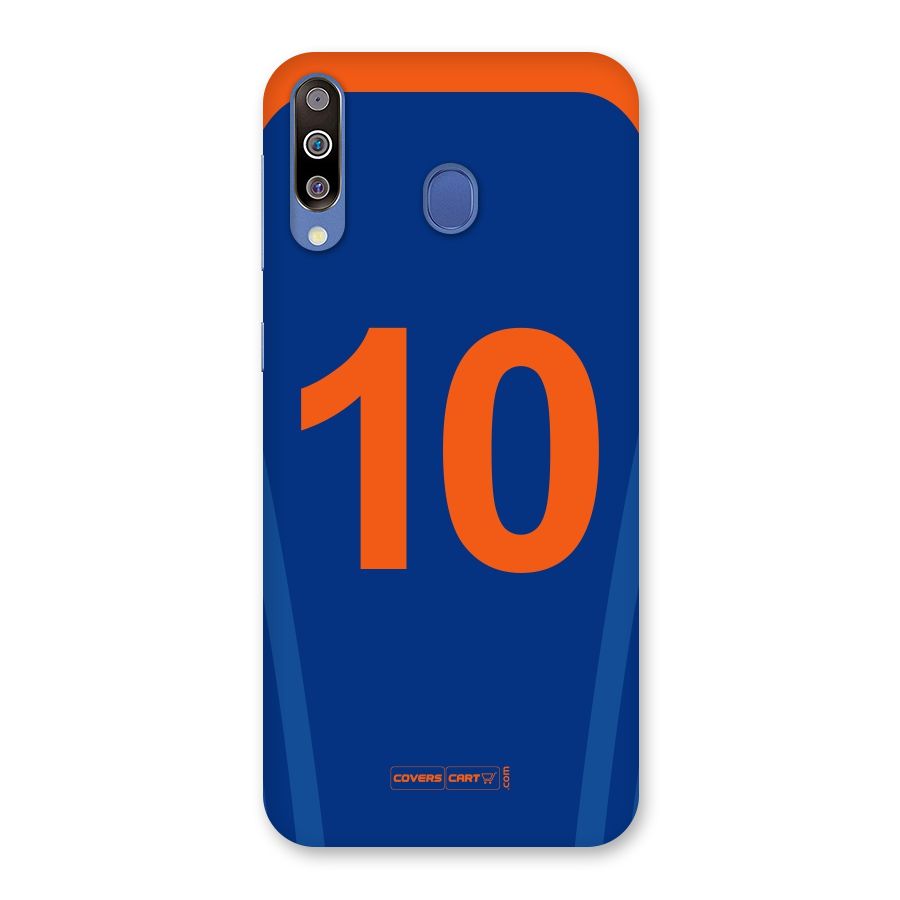 Blue Jersey Back Case for Galaxy M30