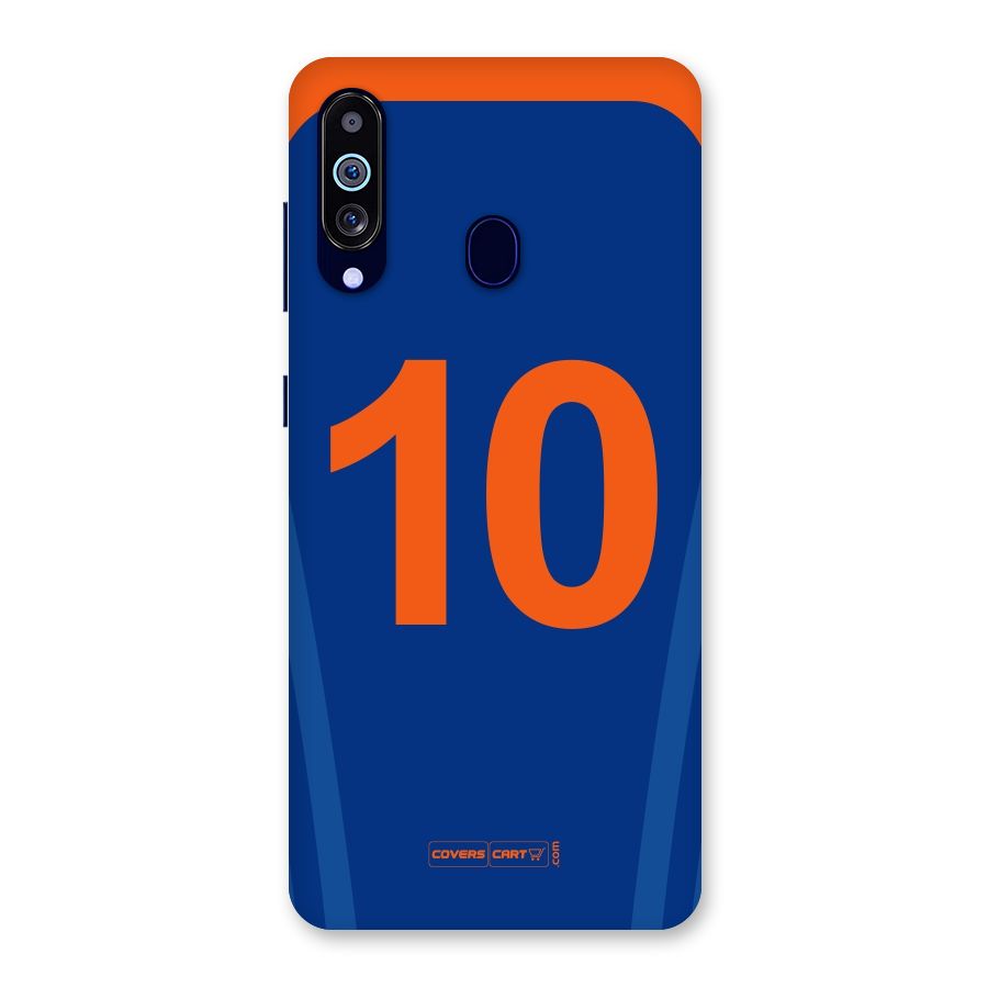 Blue Jersey Back Case for Galaxy M40