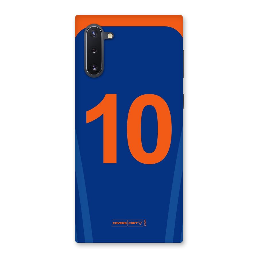 Blue Jersey Back Case for Galaxy Note 10