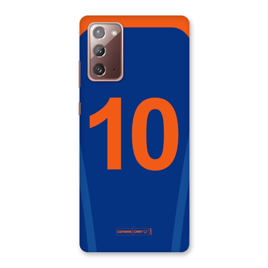 Blue Jersey Back Case for Galaxy Note 20