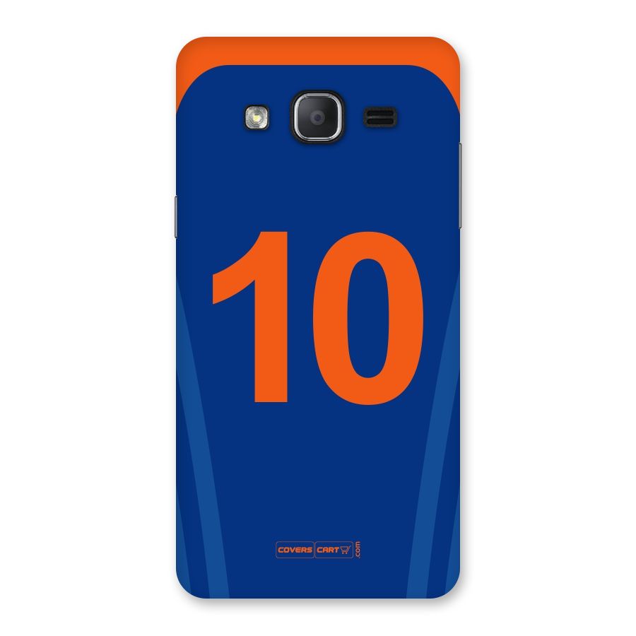 Blue Jersey Back Case for Galaxy On7 2015
