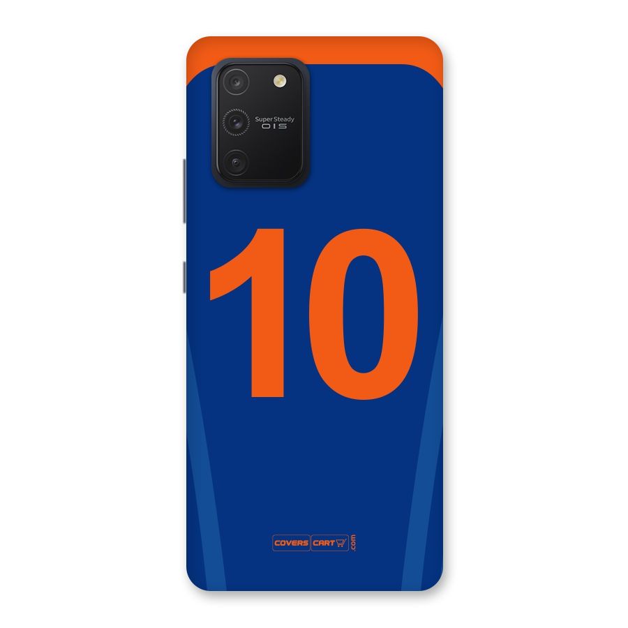 Blue Jersey Back Case for Galaxy S10 Lite