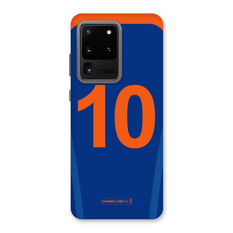 Blue Jersey Back Case for Galaxy S20 Ultra