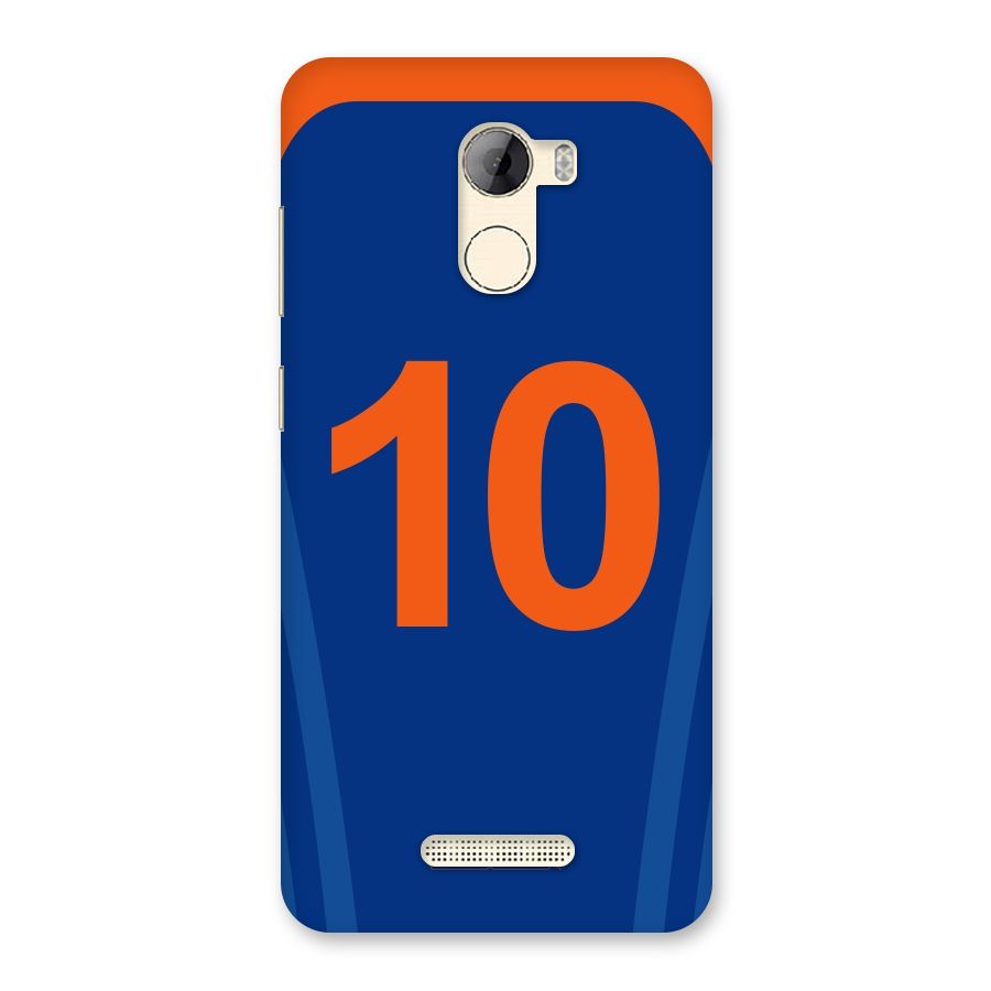 Blue Jersey Back Case for Gionee A1 LIte