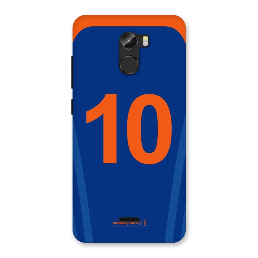 Blue Jersey Back Case for Gionee X1