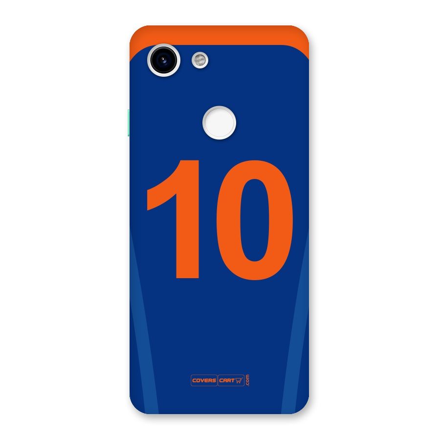 Blue Jersey Back Case for Google Pixel 3