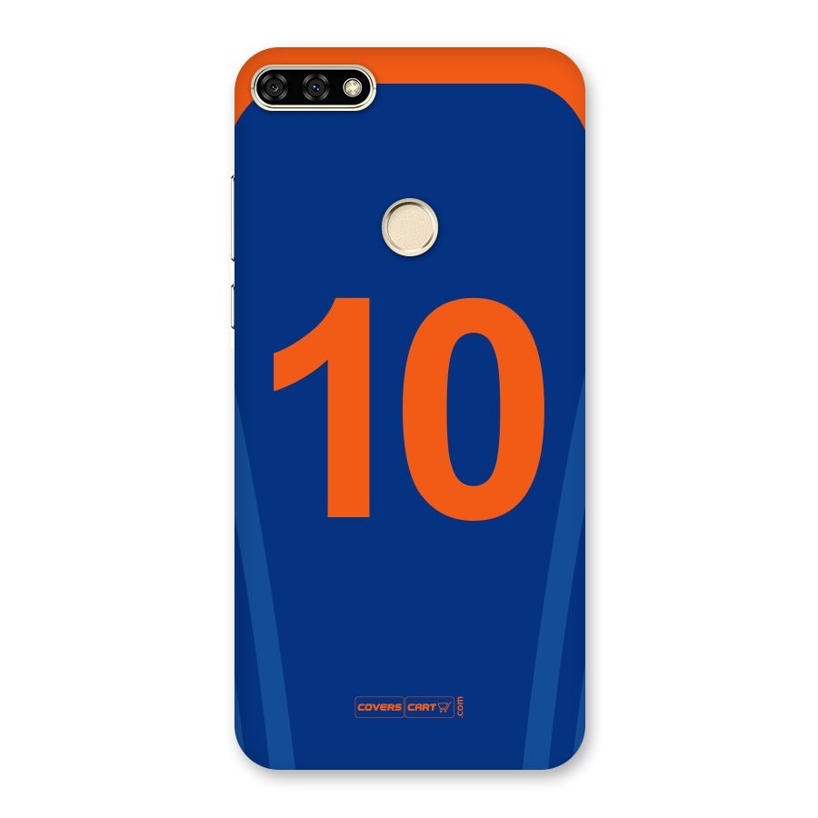 Blue Jersey Back Case for Honor 7A