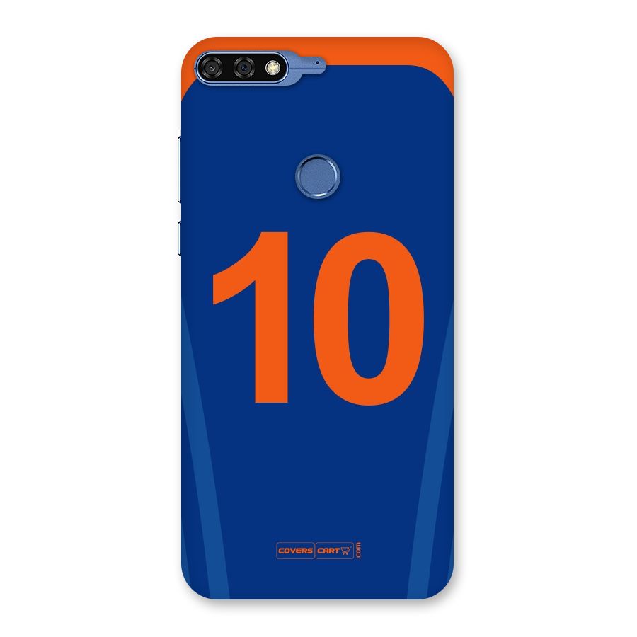 Blue Jersey Back Case for Honor 7C