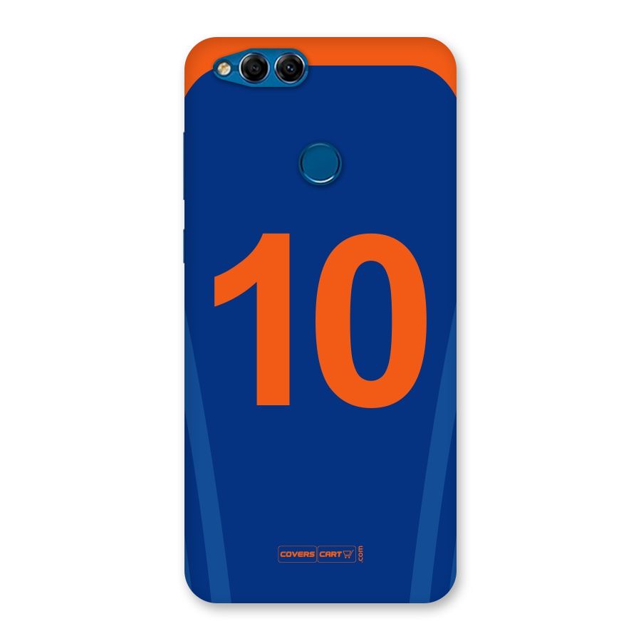 Blue Jersey Back Case for Honor 7X