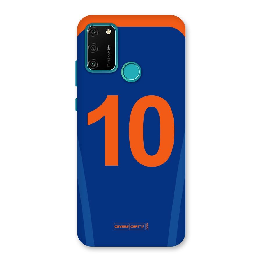 Blue Jersey Back Case for Honor 9A
