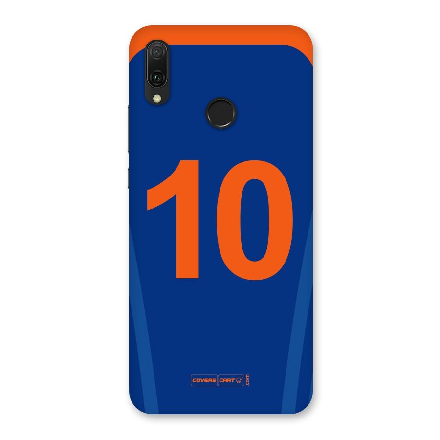 Blue Jersey Back Case for Huawei Y9 (2019)