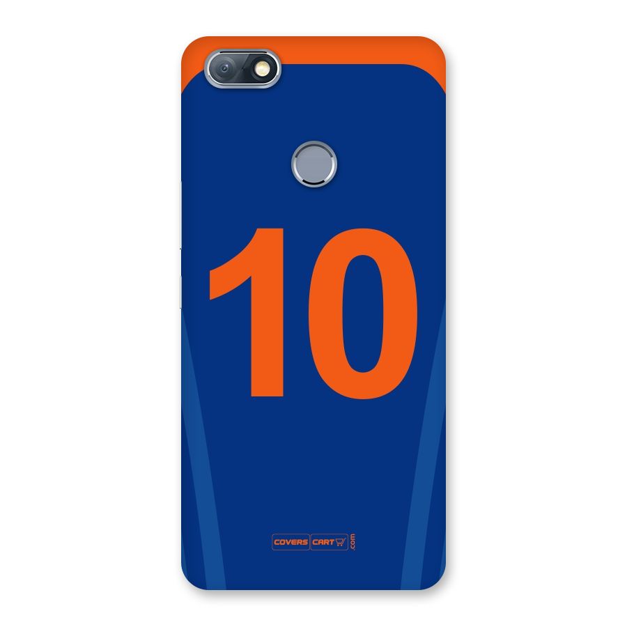 Blue Jersey Back Case for Infinix Note 5