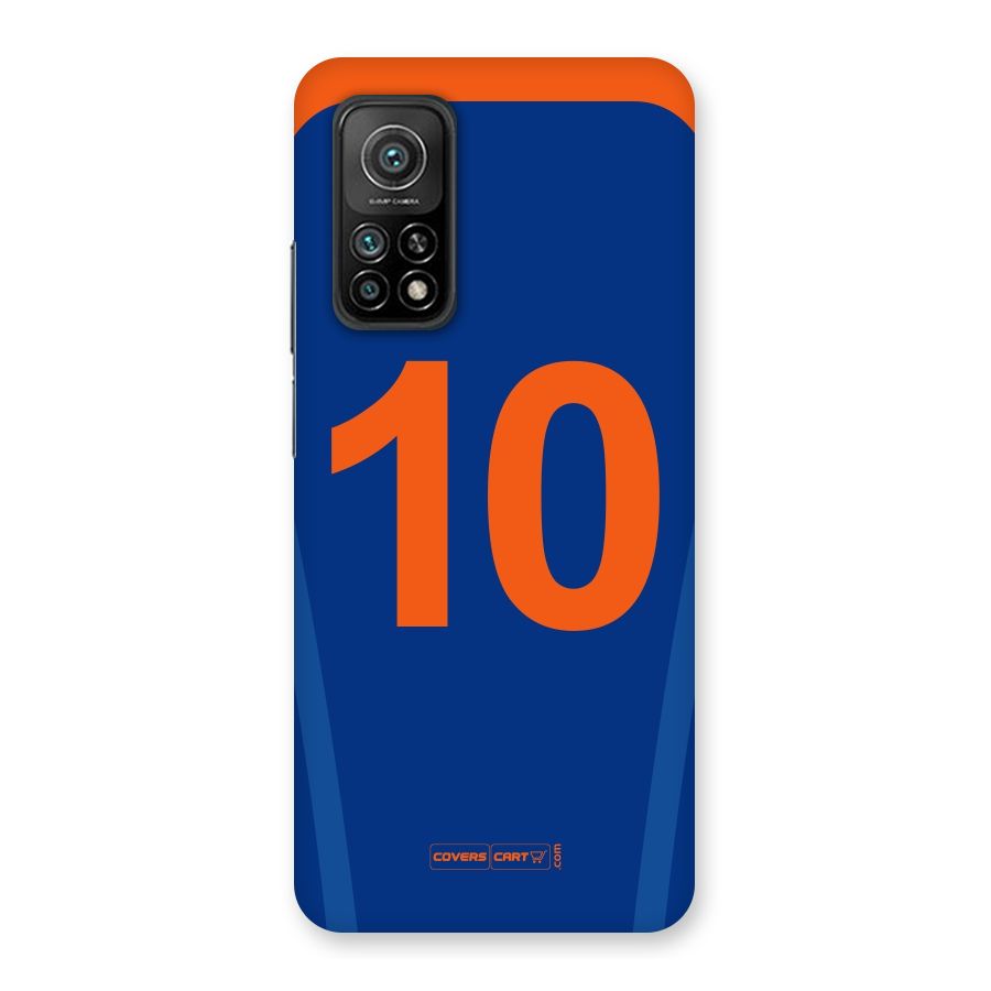 Blue Jersey Back Case for Mi 10T 5G