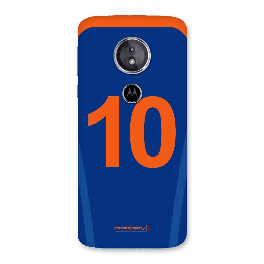 Blue Jersey Back Case for Moto E5