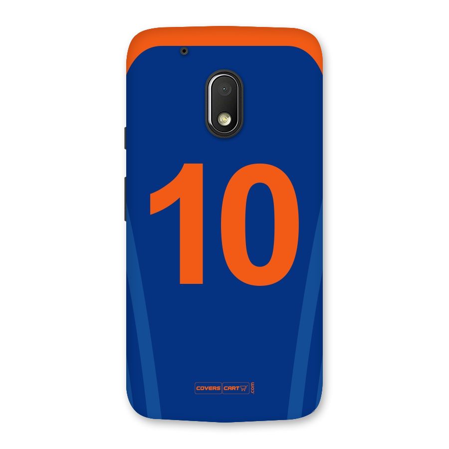 Blue Jersey Back Case for Moto G4 Play