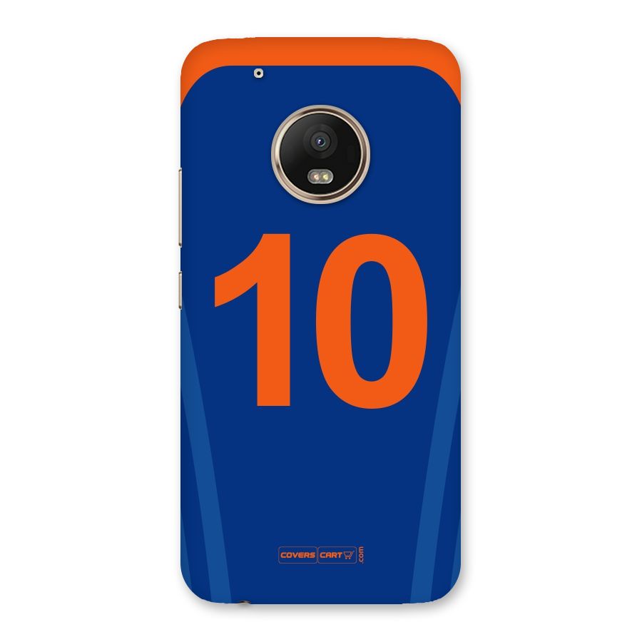 Blue Jersey Back Case for Moto G5 Plus