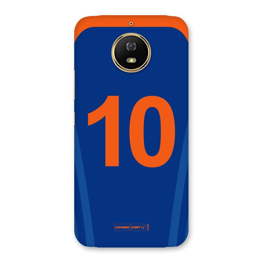 Blue Jersey Back Case for Moto G5s