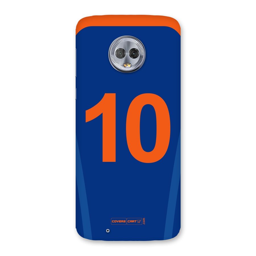Blue Jersey Back Case for Moto G6