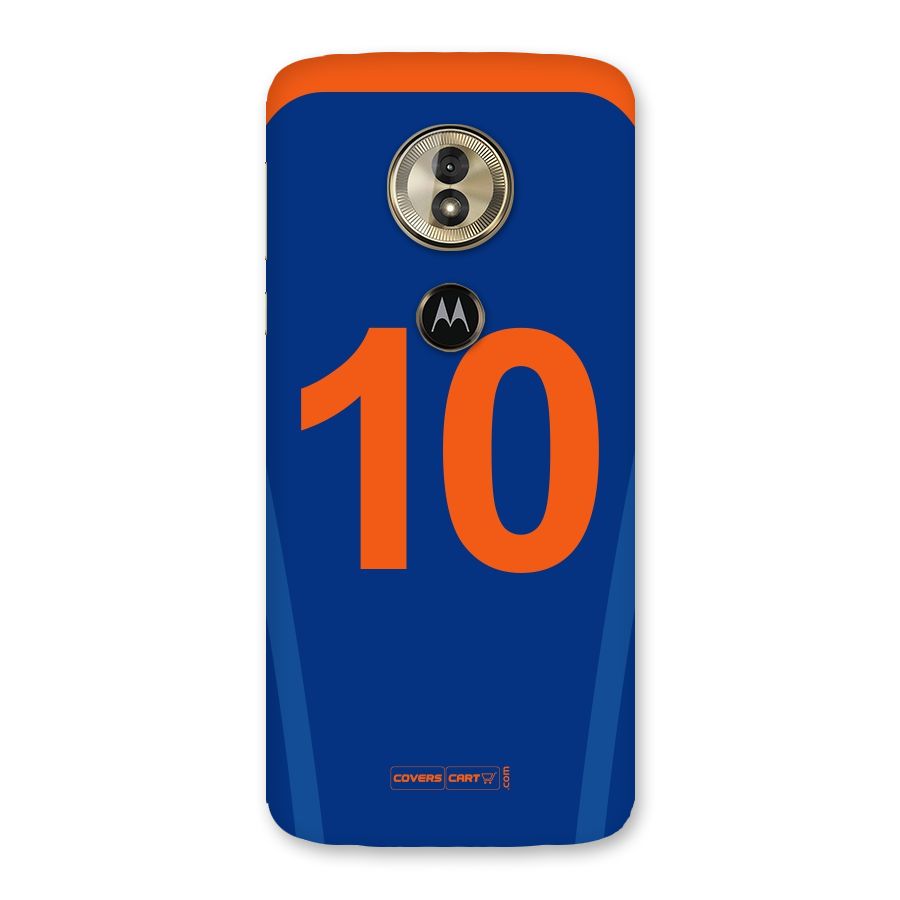 Blue Jersey Back Case for Moto G6 Play