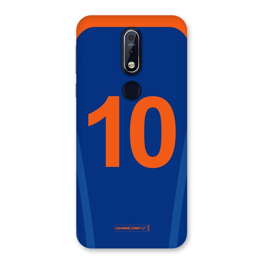 Blue Jersey Back Case for Nokia 7.1