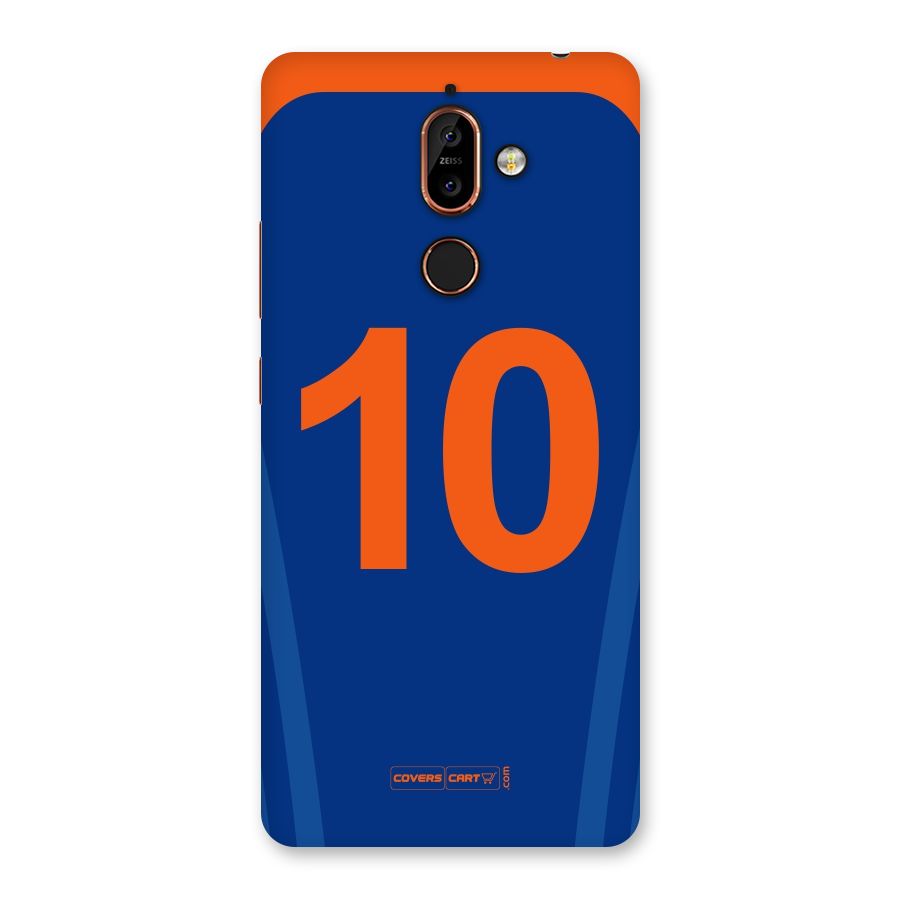 Blue Jersey Back Case for Nokia 7 Plus
