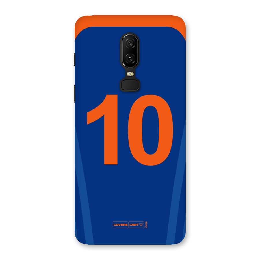 Blue Jersey Back Case for OnePlus 6