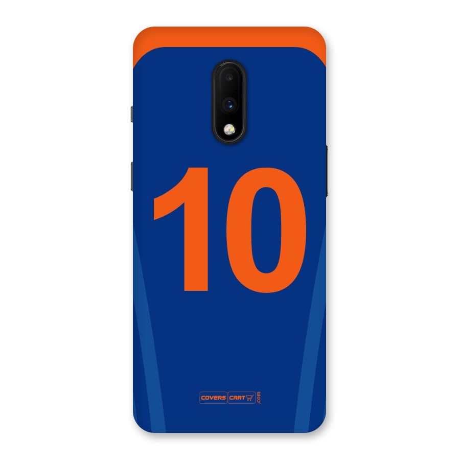 Blue Jersey Back Case for OnePlus 7