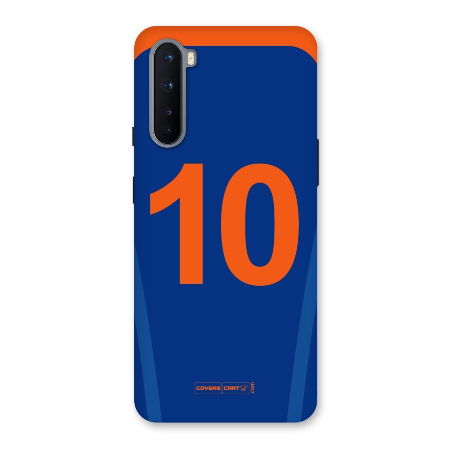Blue Jersey Back Case for OnePlus Nord