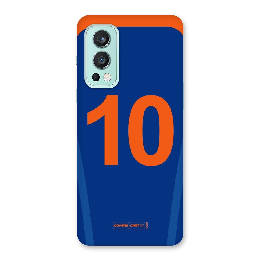 Blue Jersey Back Case for OnePlus Nord 2 5G