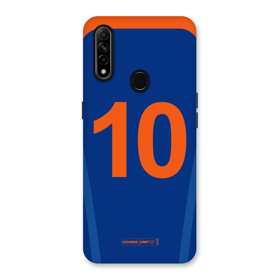 Blue Jersey Back Case for Oppo A31