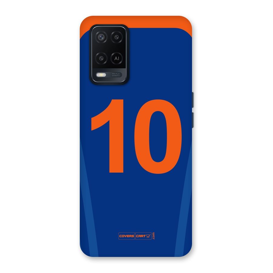 Blue Jersey Back Case for Oppo A54
