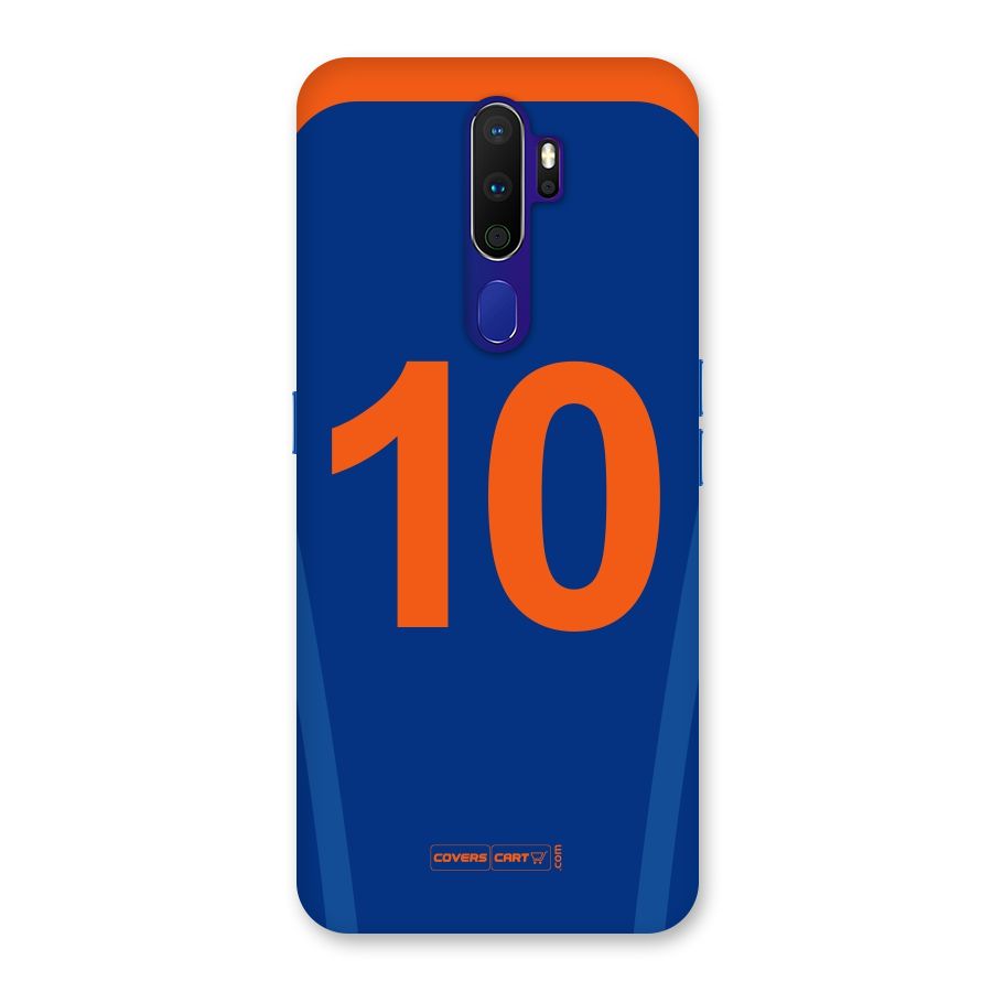 Blue Jersey Back Case for Oppo A9 (2020)