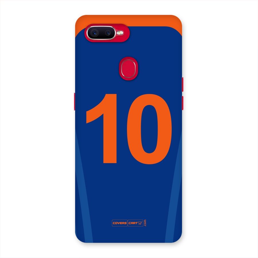 Blue Jersey Back Case for Oppo F9 Pro