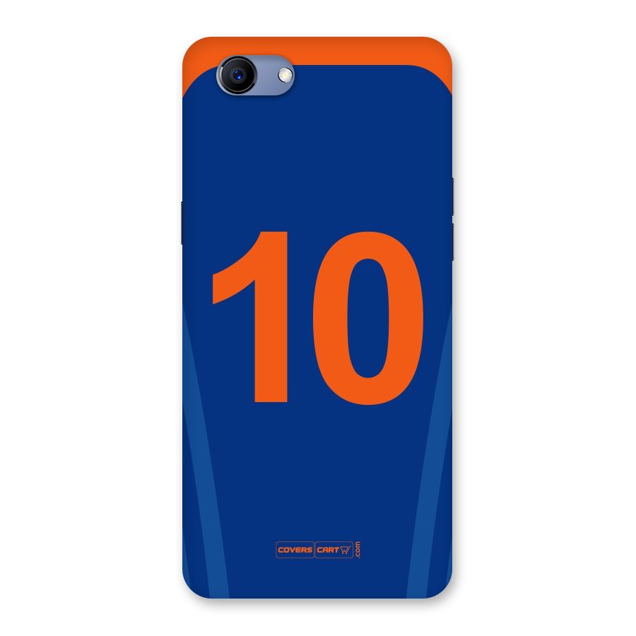 Blue Jersey Back Case for Oppo Realme 1