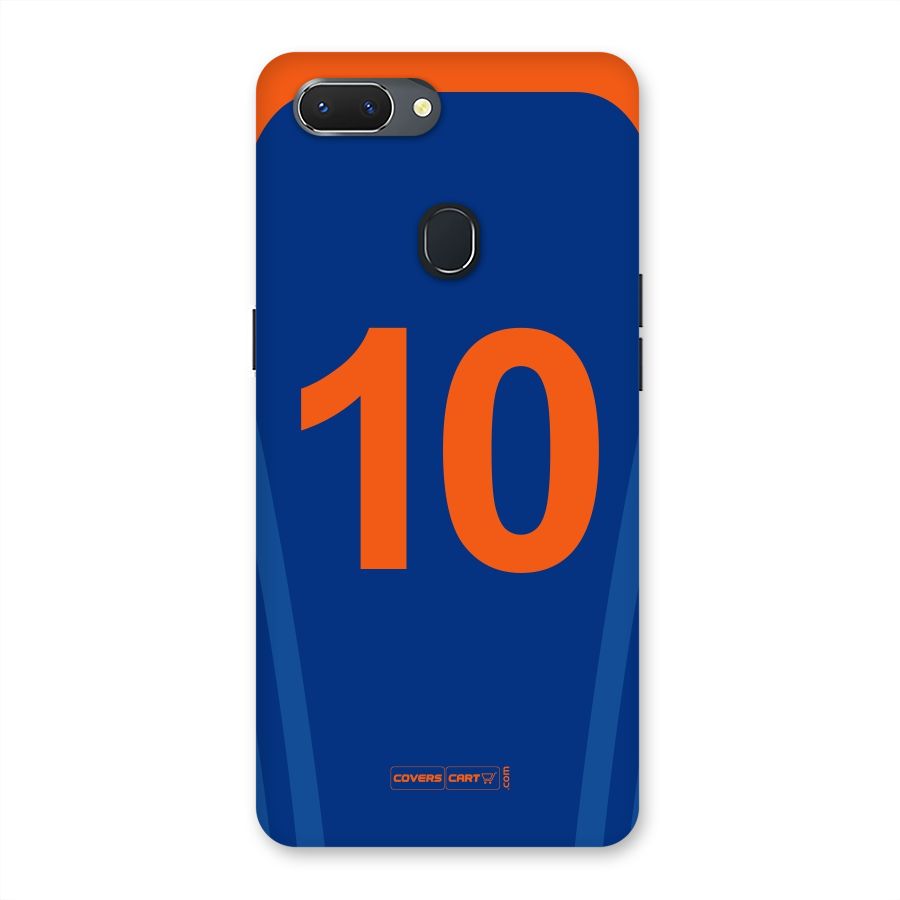 Blue Jersey Back Case for Oppo Realme 2