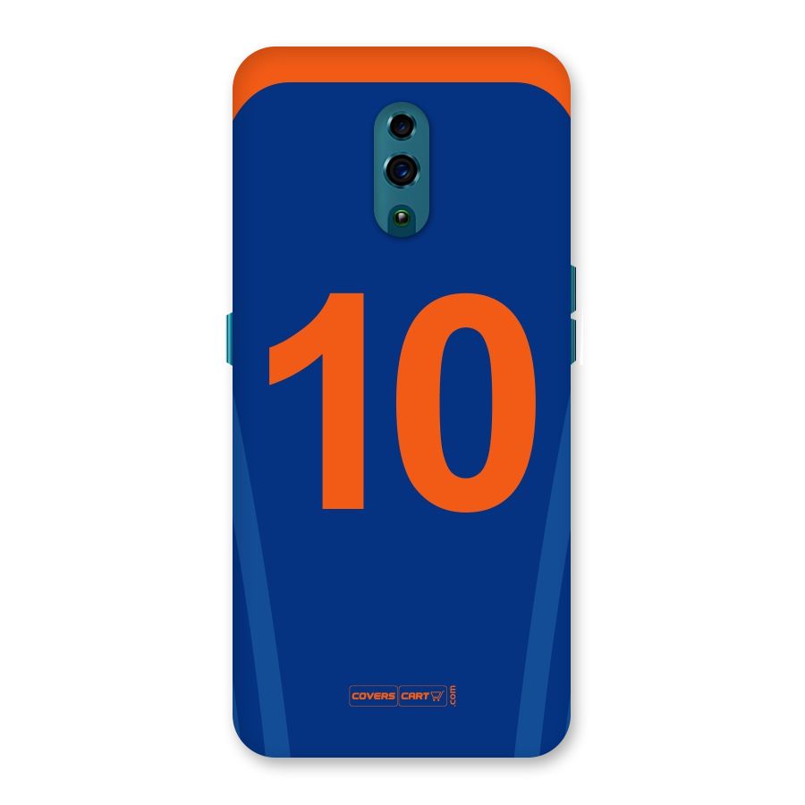 Blue Jersey Back Case for Oppo Reno