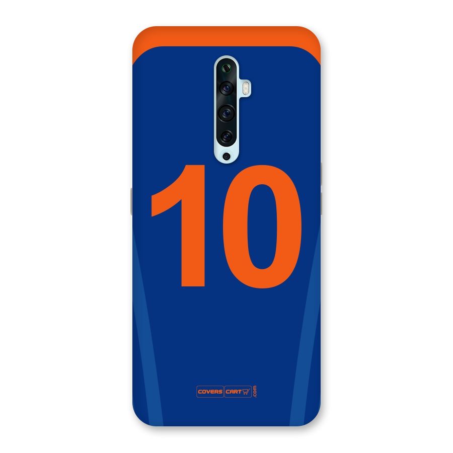 Blue Jersey Back Case for Oppo Reno2 Z