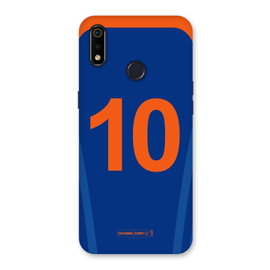 Blue Jersey Back Case for Realme 3i