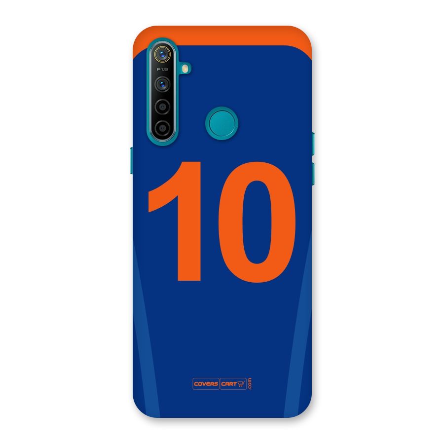 Blue Jersey Back Case for Realme 5i