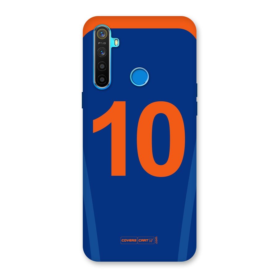 Blue Jersey Back Case for Realme 5s