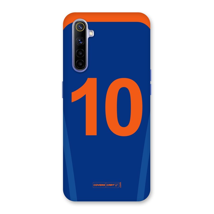 Blue Jersey Back Case for Realme 6i