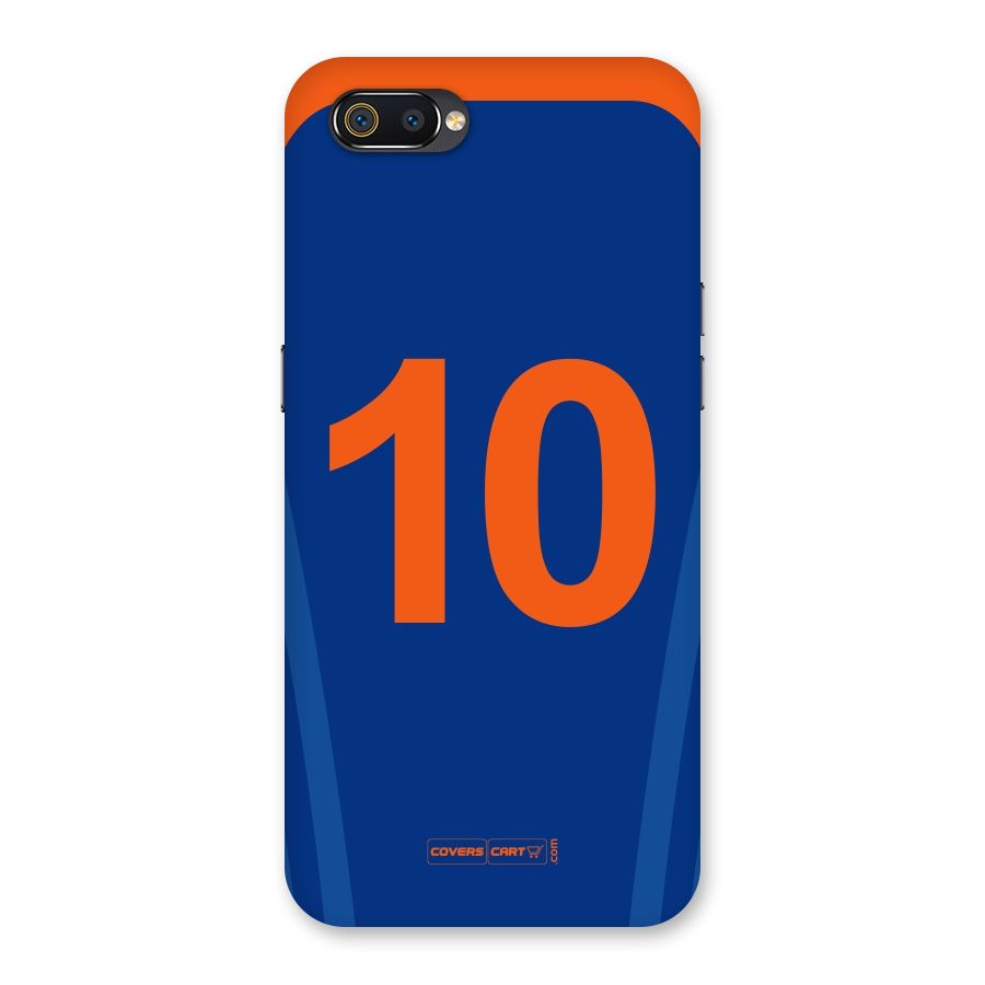 Blue Jersey Back Case for Realme C2