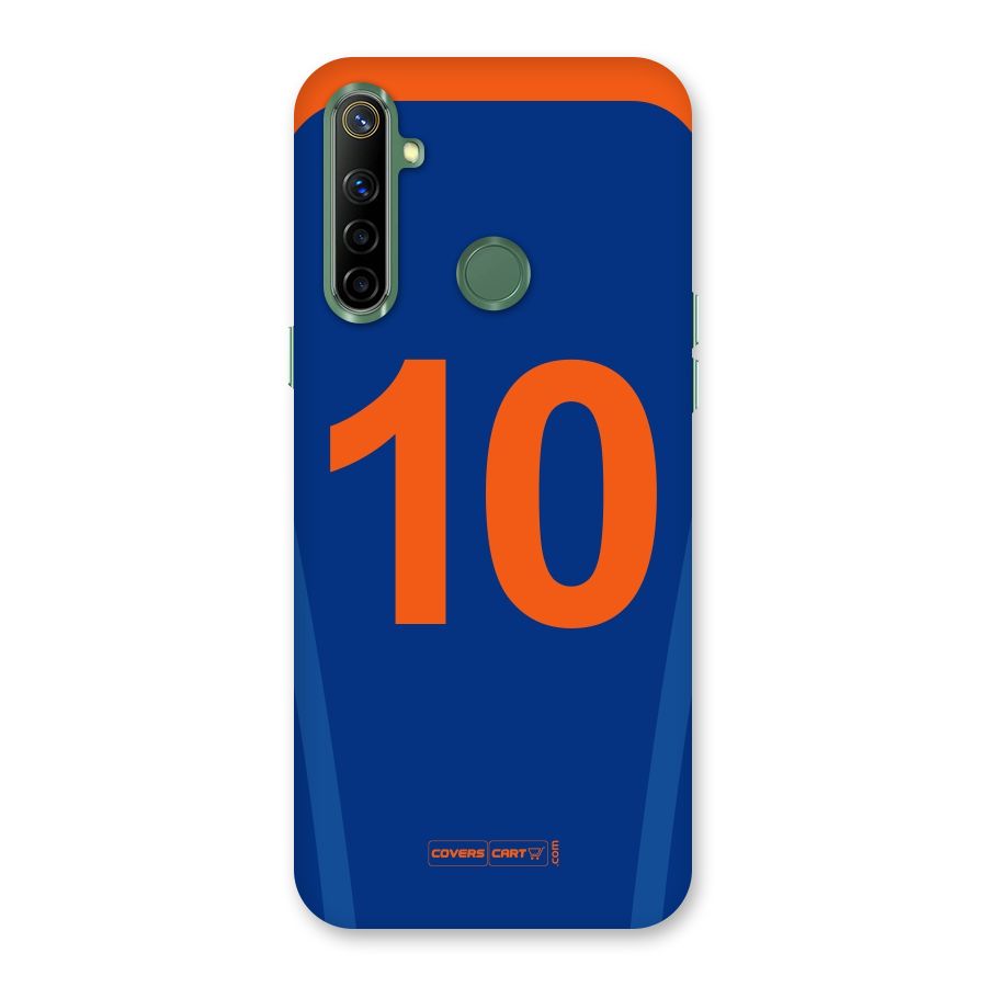 Blue Jersey Back Case for Realme Narzo 10