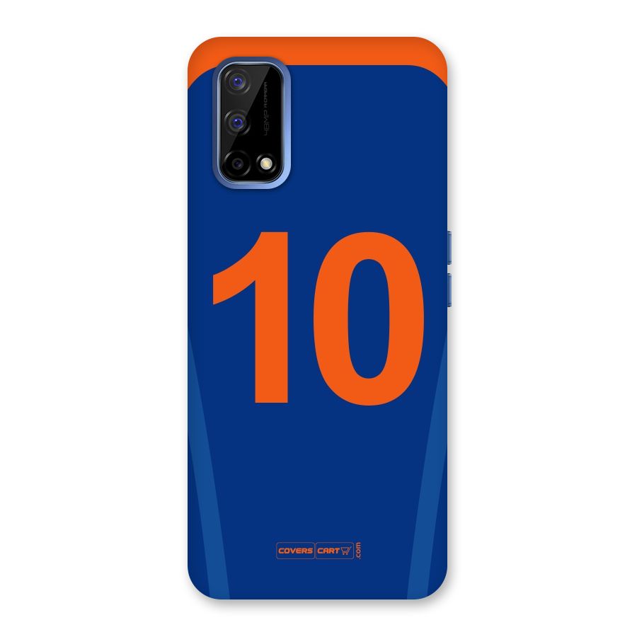 Blue Jersey Back Case for Realme Narzo 30 Pro