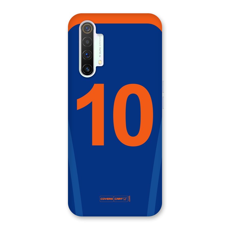 Blue Jersey Back Case for Realme X3